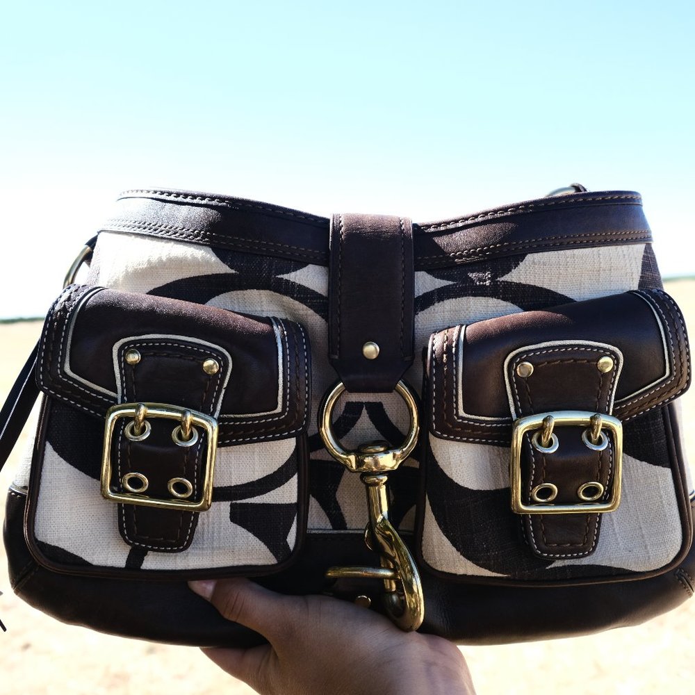 Leather Coach Purse